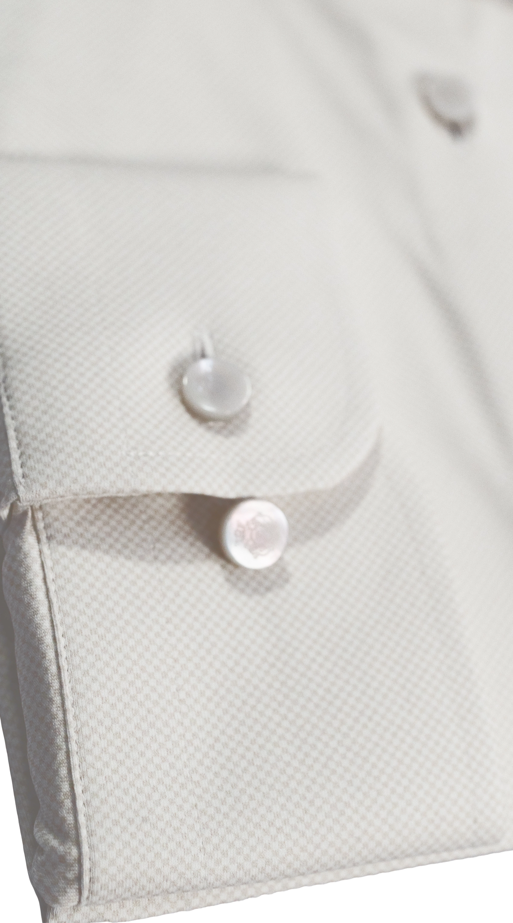 Chemise Habillée Pied-de-Poule Ivoire 