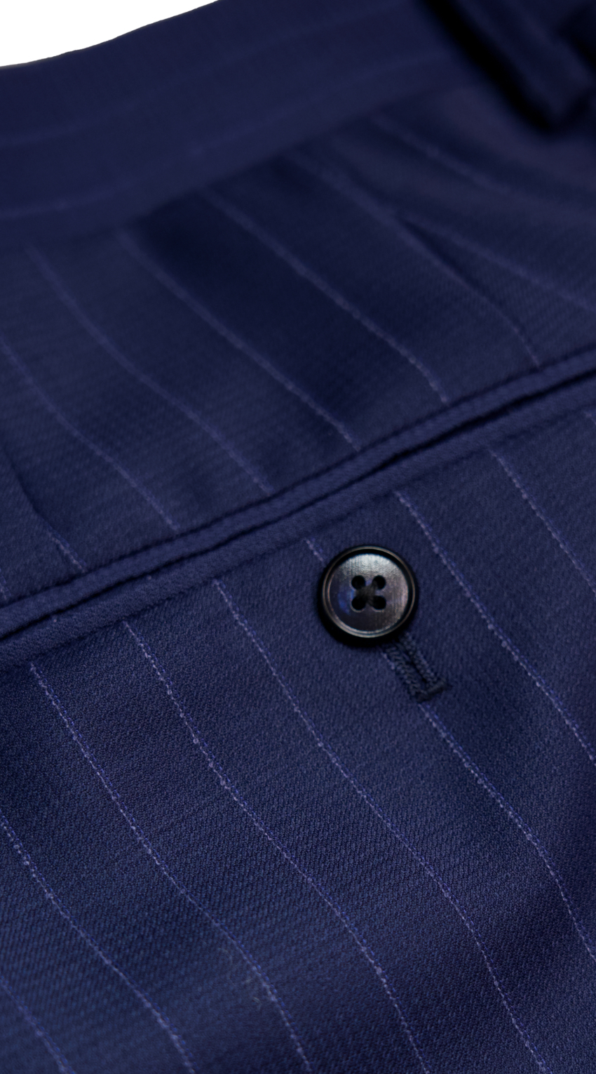 Cobalt Blue Pinstripe Suit by SUITABLEE