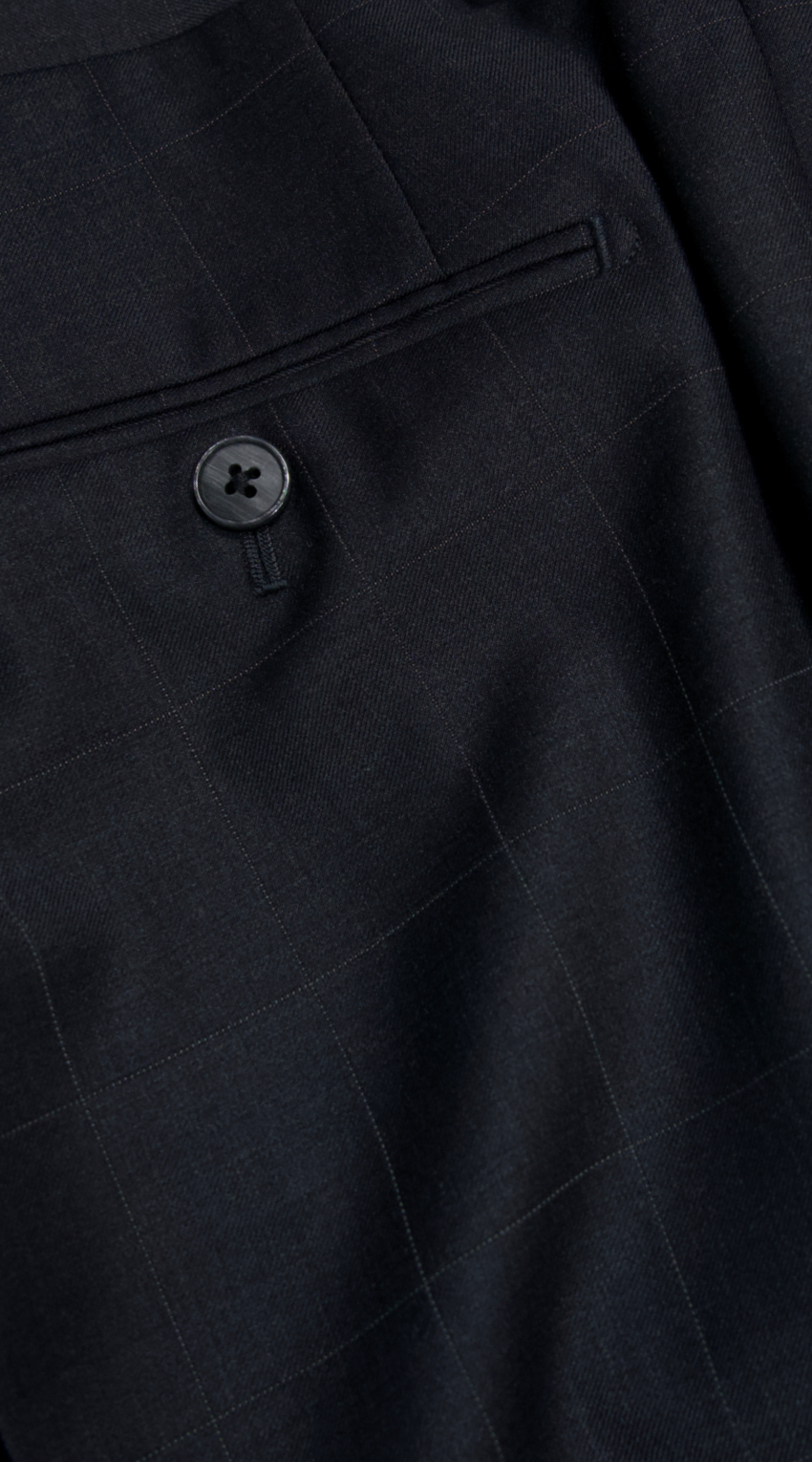 Charcoal Subtle Windowpane Suit by SUITABLEE