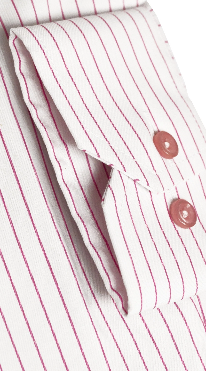 Pink Pinstripe Dress Shirt