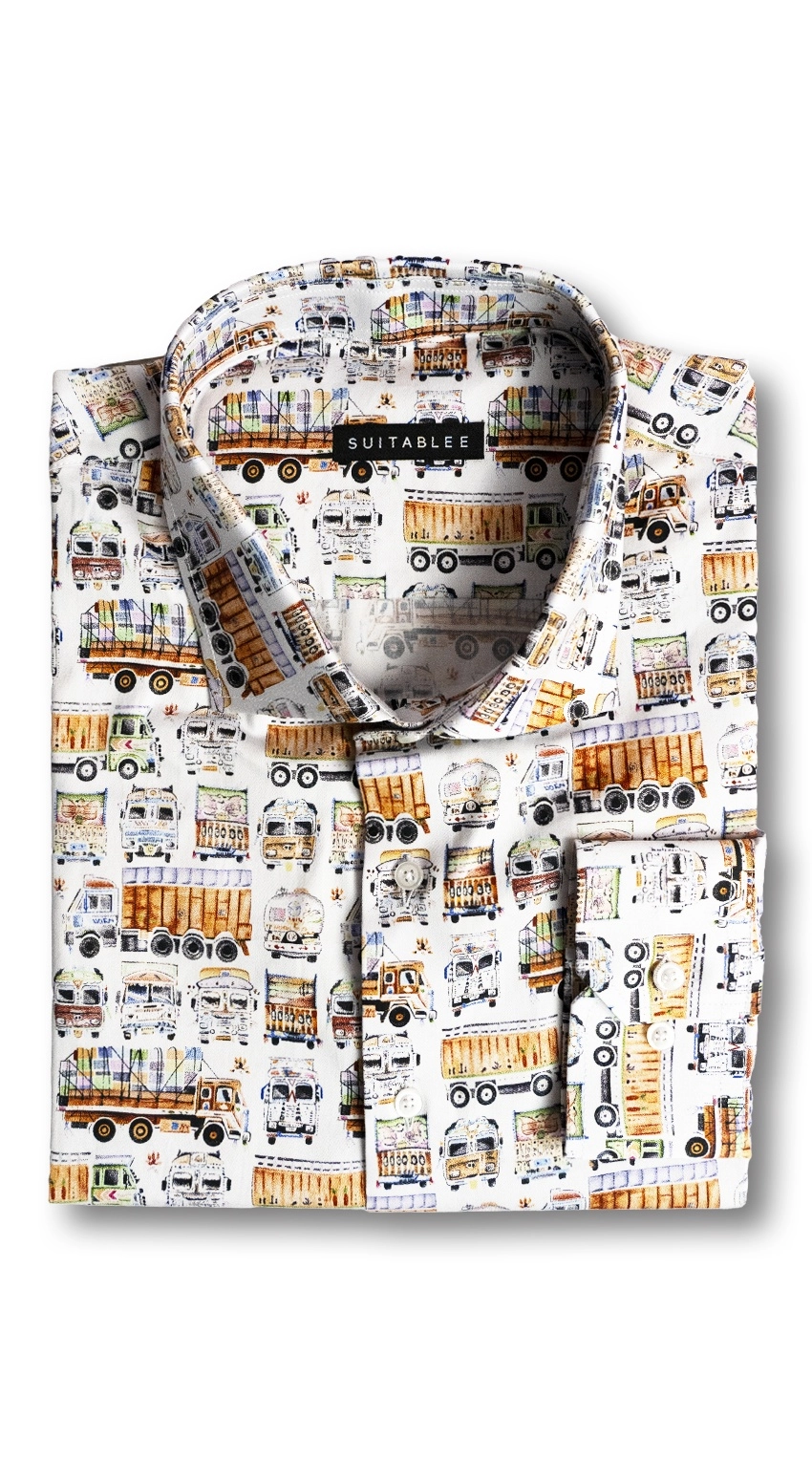 Country Road Trip Dress Shirt