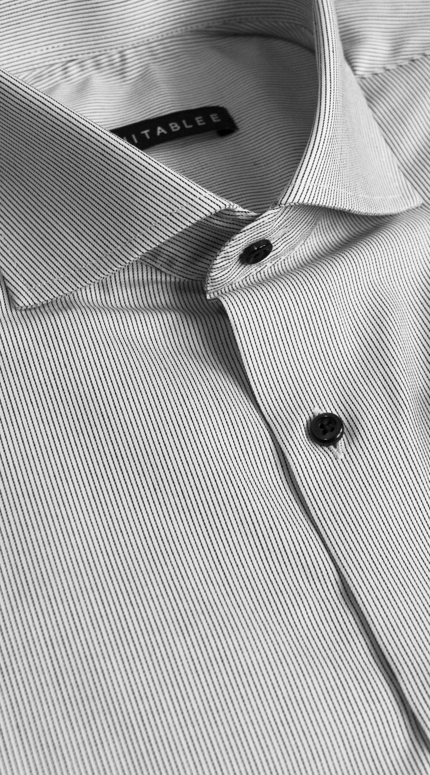 Ash Stripe Dress Shirt