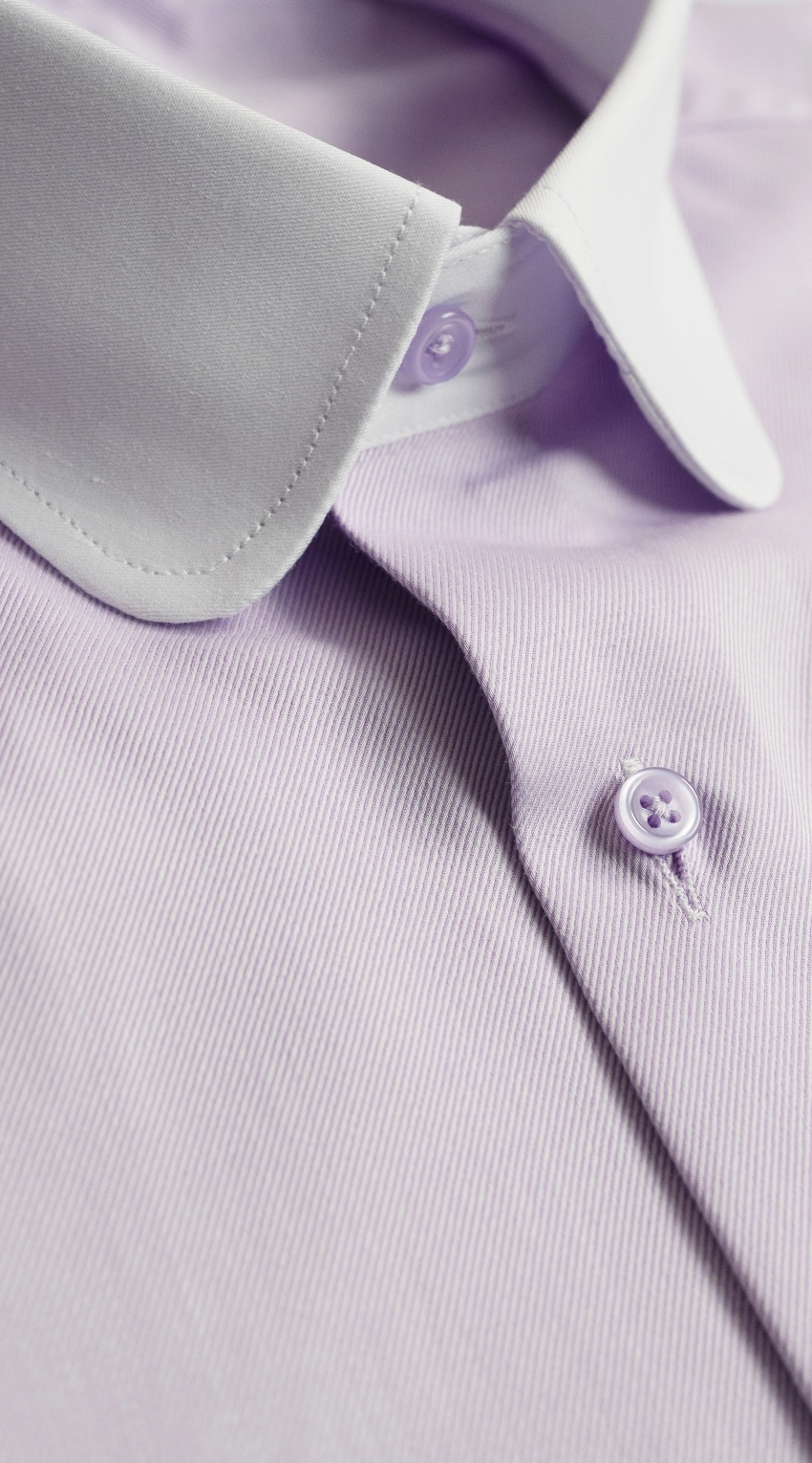 Chemise Habillée Twill Lilas