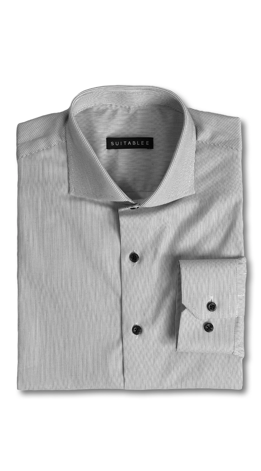 Ash Stripe Dress Shirt