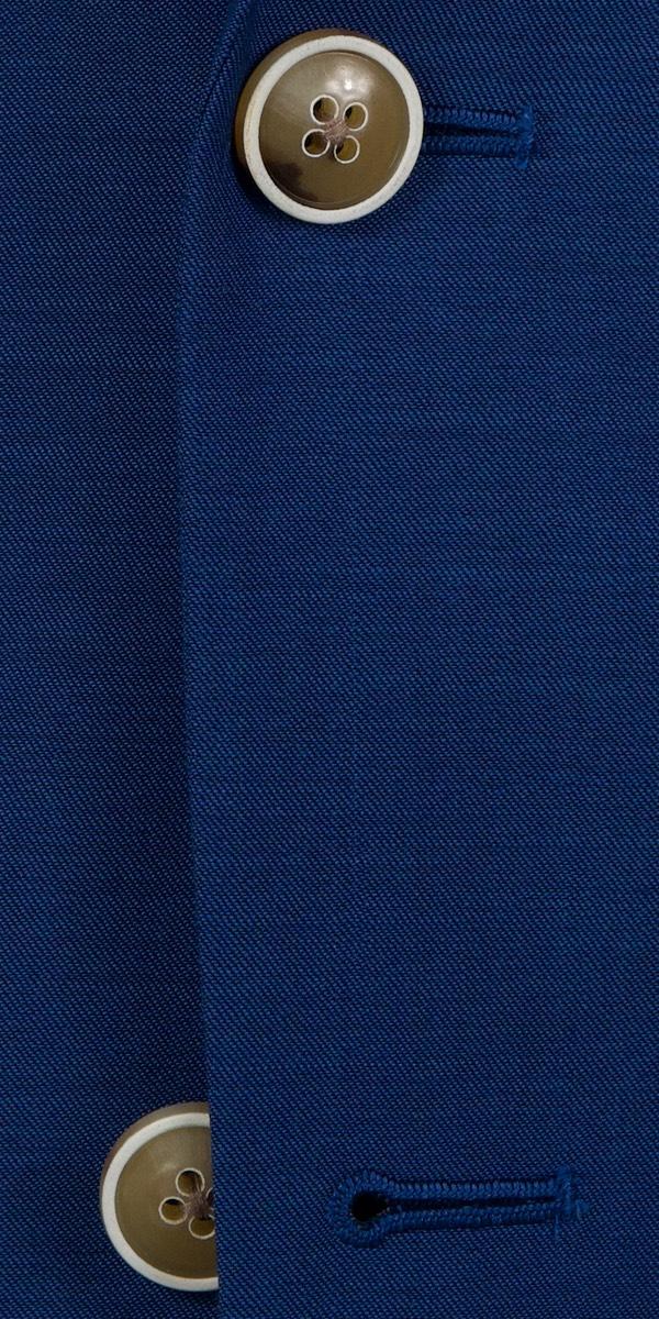 Sapphire Blue Wool Suit