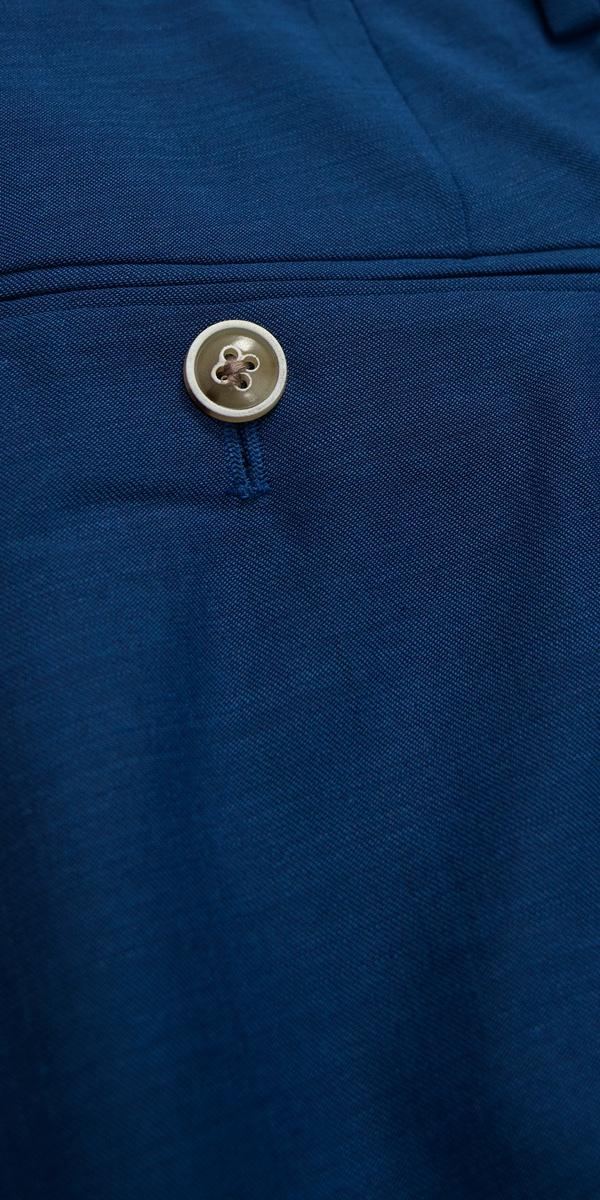 Sapphire Blue Wool Suit