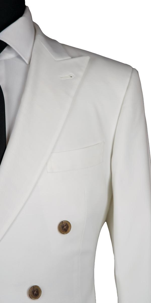 Ivory Wool Suit
