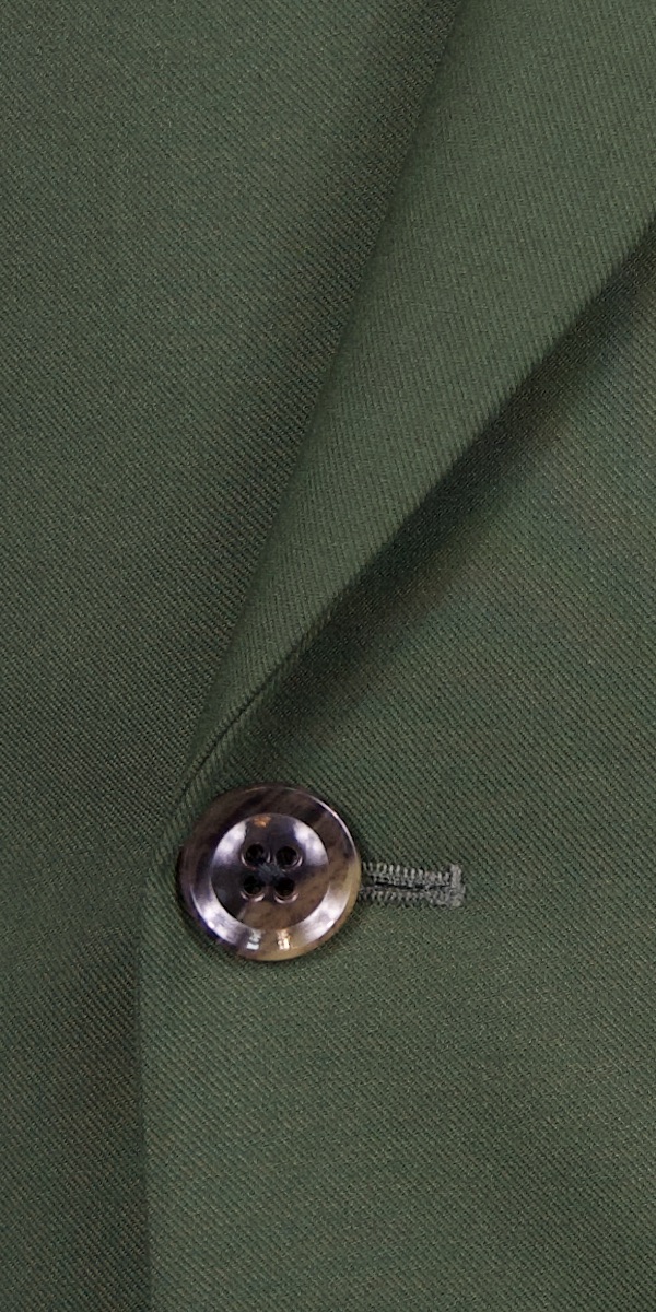 Olive Green Wool Suit