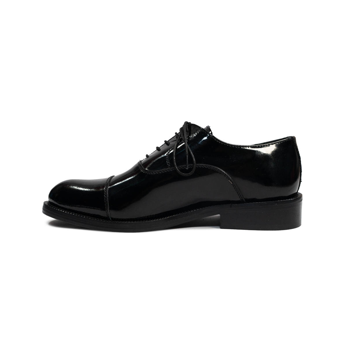 Shiny Black Tuxedo Oxford