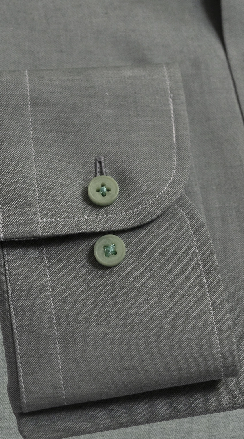 Olive Green Dress Shirt