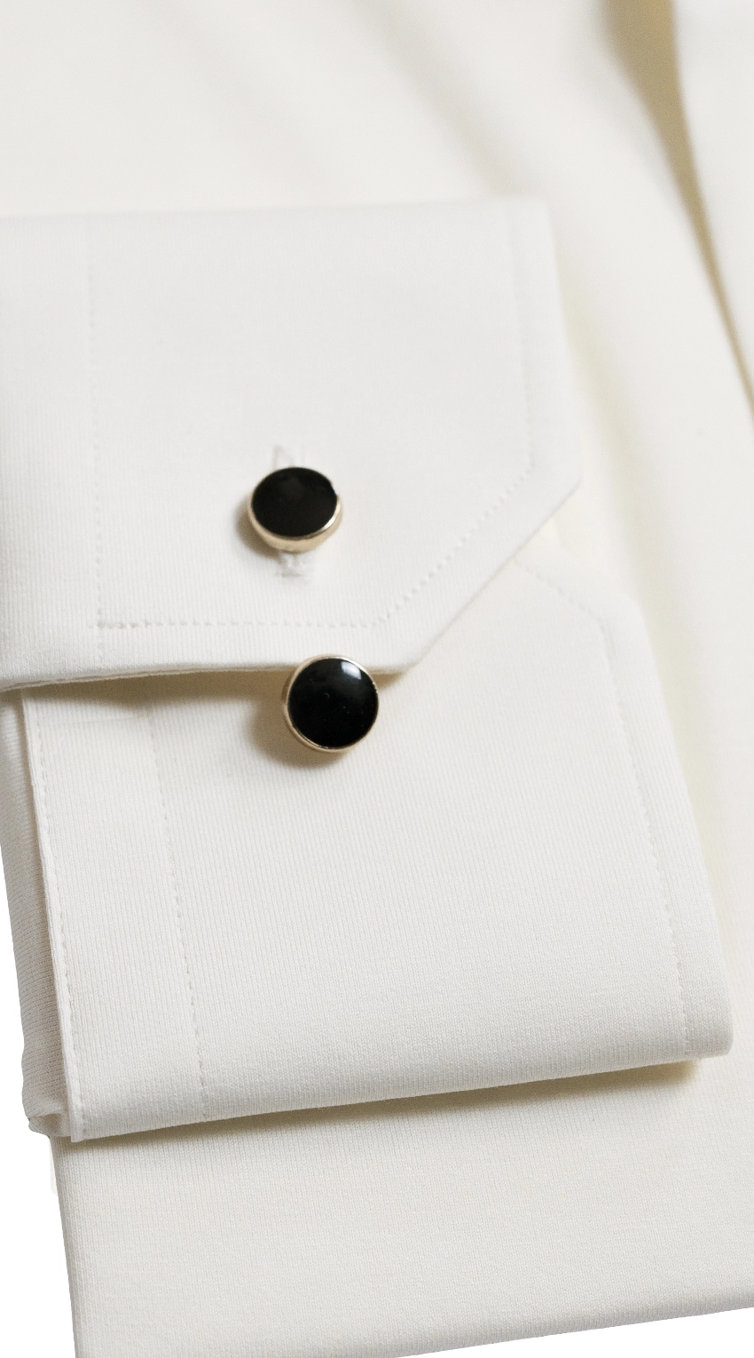 Ivory Soft-Touch Stretch Dress Shirt