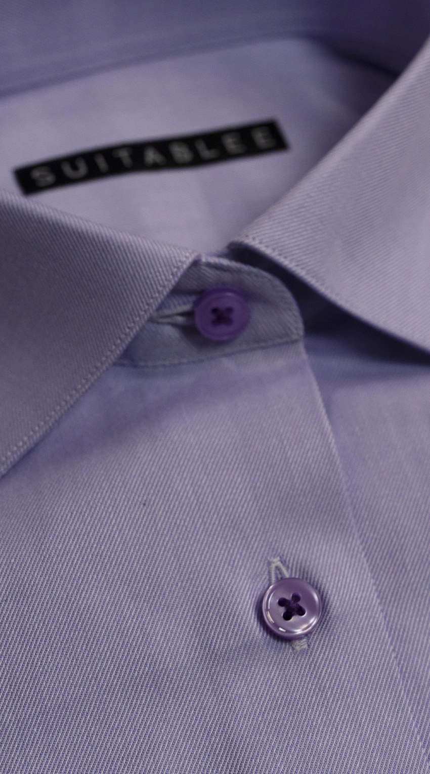 Chemise Habillée Twill Lavande