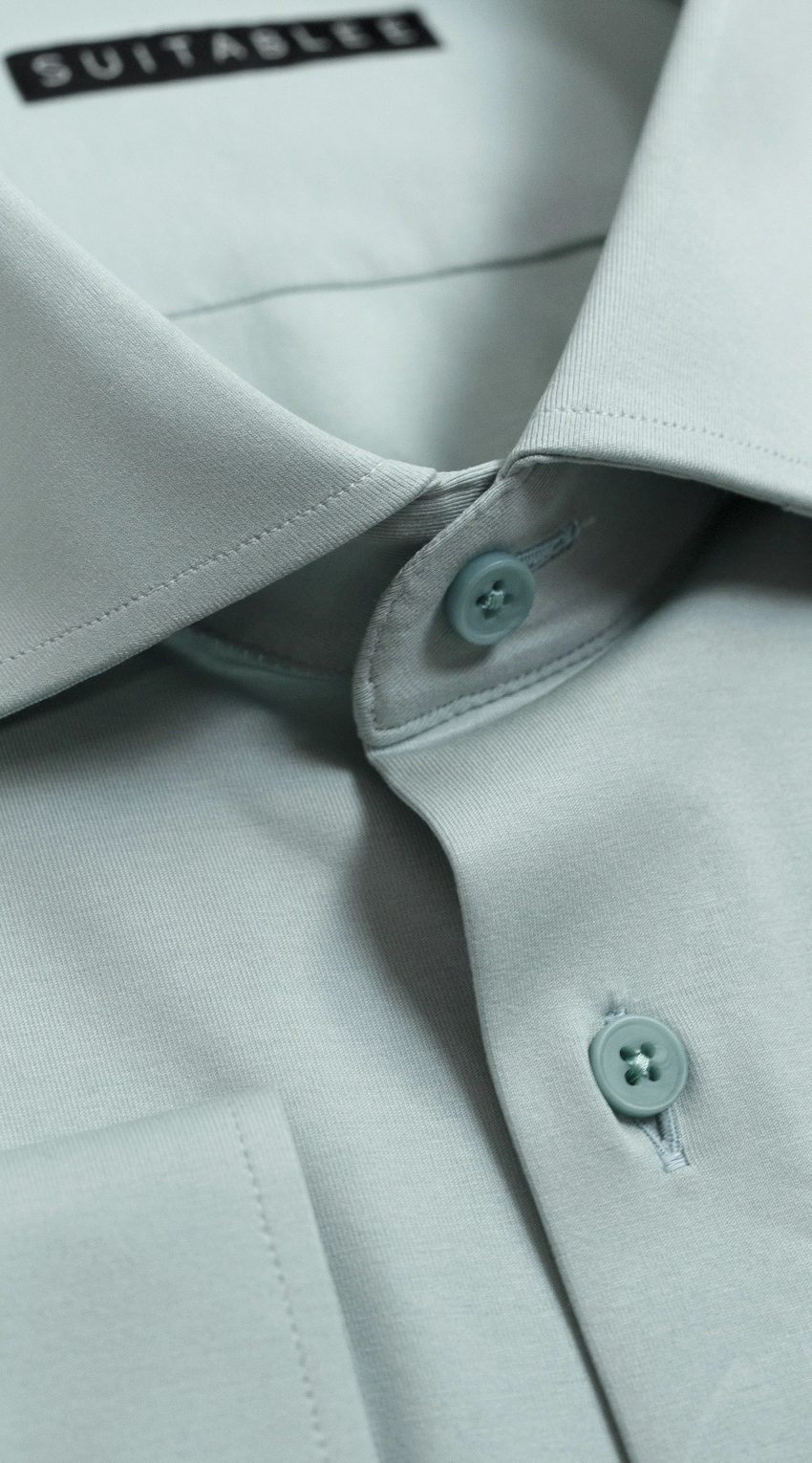 Chemise Habillée Menthe Givrée