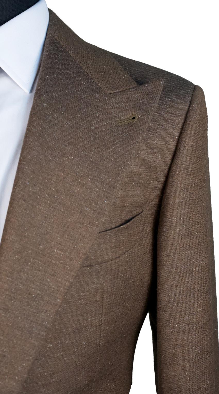 Coffee Tweed Suit