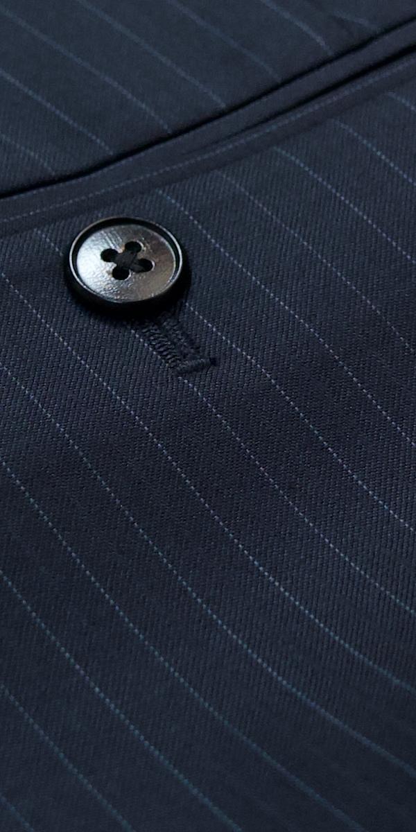 Blue Small Pinstripe Suit