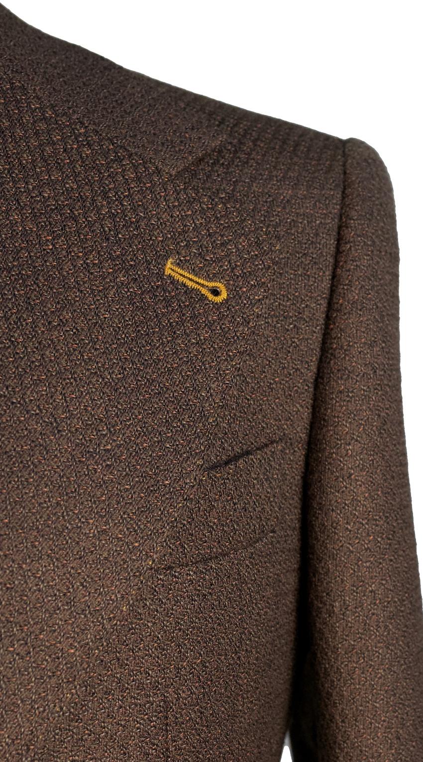 Brown Tweed Suit