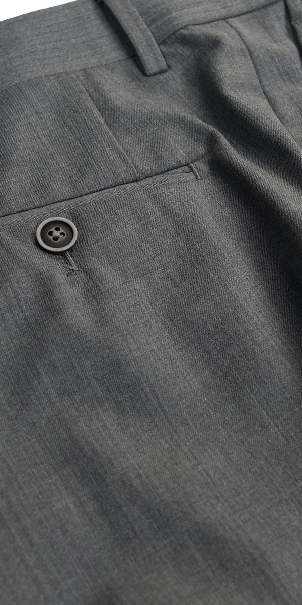 Steel Gray Wool Suit