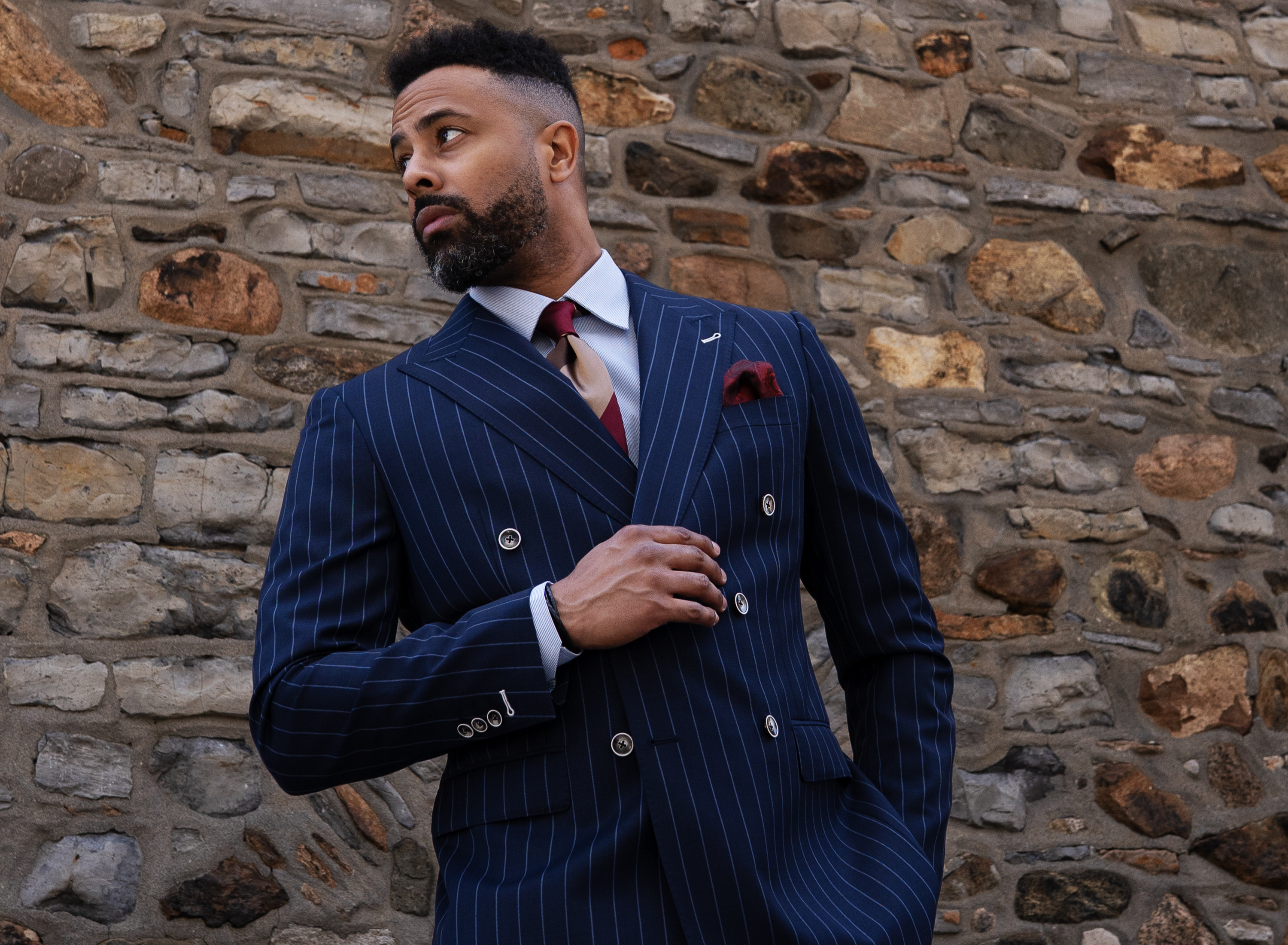 How to Wear a Pinstripe Suit