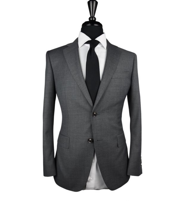 Dark Grey Wool Suit