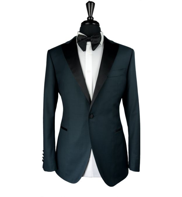 Emerald Green Wool Tuxedo