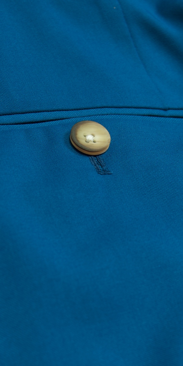 Cerulean Blue Wool Suit by SUITABLEE